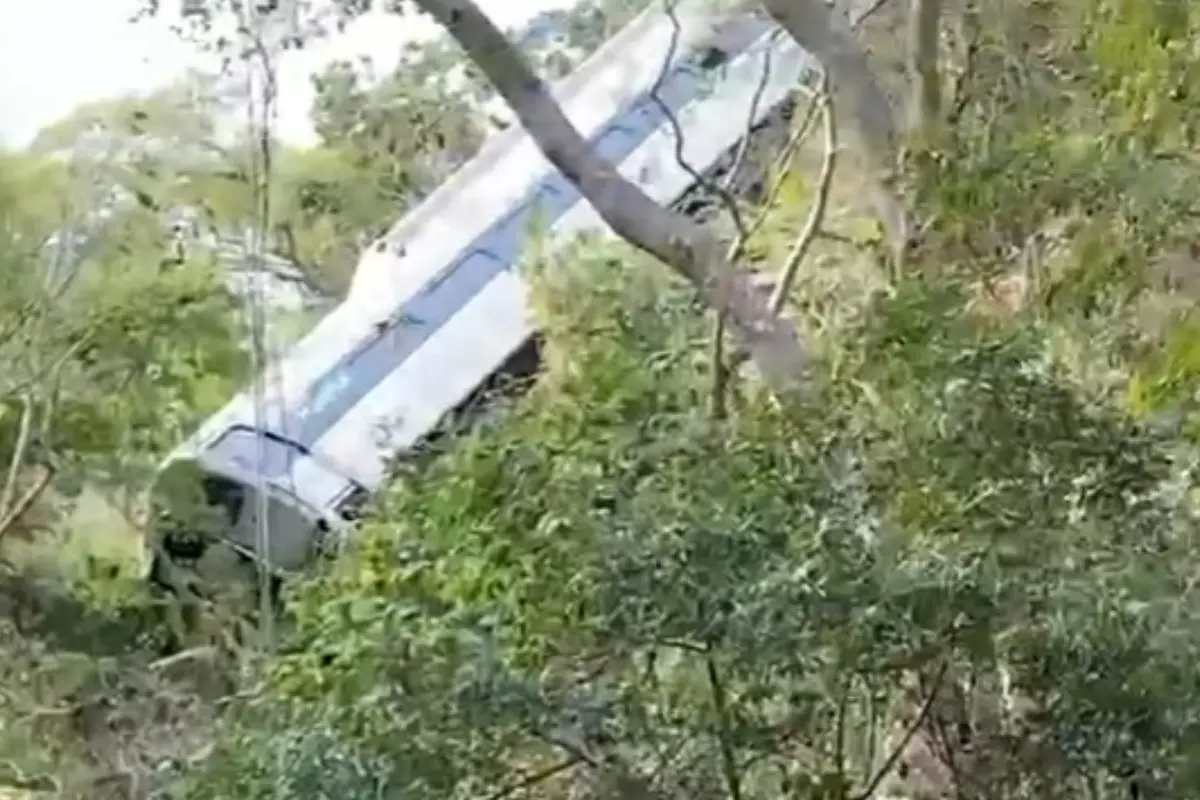  Así quedó la zona donde descarriló el Tren Interoceánico 