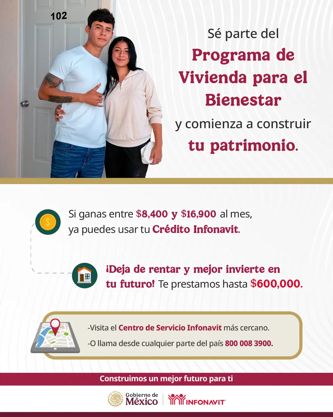 Infonavit créditos hasta de 600 mil pesos Especial