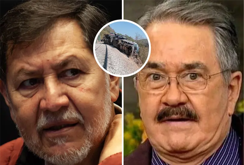 Polémica entre Noroña y Pedrito Sola por el Tren Interoceánico. Polémica entre Noroña y Pedrito Sola por el Tren Interoceánico.