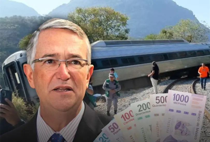 Salinas Pliego deber&aacute; cubrir los da&ntilde;os materiales tras el descarrilamiento del Tren Interoce&aacute;nico.