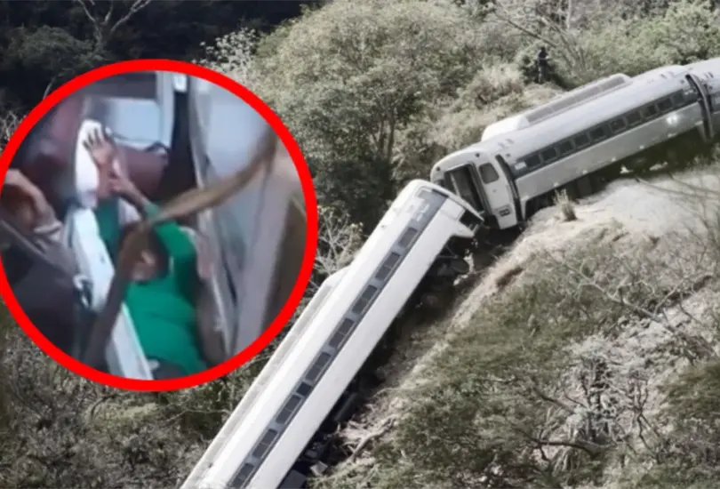 Así reaccionaron los pasajeros tras el descarrilamiento del Tren Interoceánico.