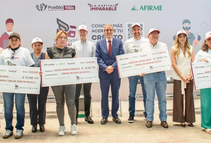 Los beneficiarios del programa Tu Crédito Imparable. Los beneficiarios del programa Tu Crédito Imparable.