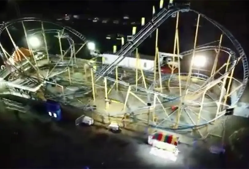 Terror en feria de Durango: menor sale volando de juego mec&aacute;nico 