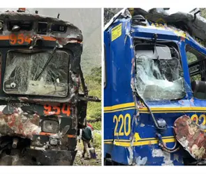 Tragedia en Machu Picchu: las impactantes im&aacute;genes del choque de trenes en Cusco; hay un fallecido