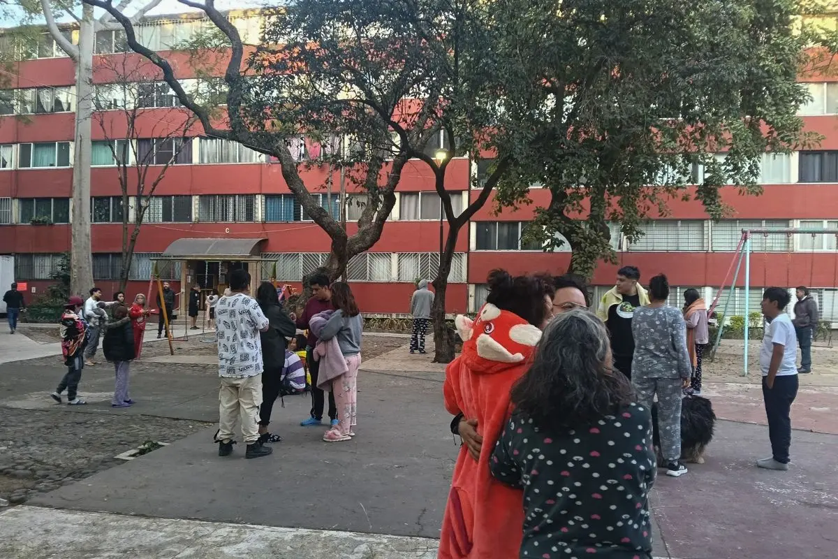 Imágenes del sismo de hoy 2 de enero. Cuartoscuro.