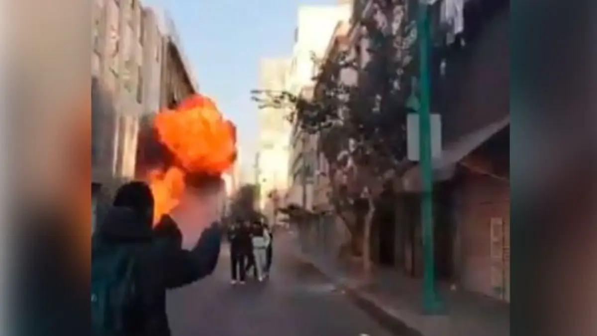  La explosión ocurrió en la calle Artículo 123 durante el sismo de magnitud 6.5 que sacudió a Guerrero. 