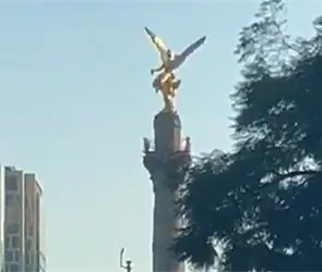 Escalofriante: as&iacute; se movi&oacute; el &Aacute;ngel de la Independencia durante el sismo que sacudi&oacute; la CDMX
