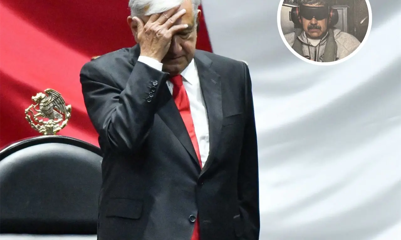  AMLO critica a Donald Trump tras el "secuestro" de Nicolás Maduro. 