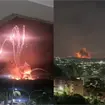 Impactantes videos muestran explosiones en Venezuela tras presuntos ataques de EE.UU.