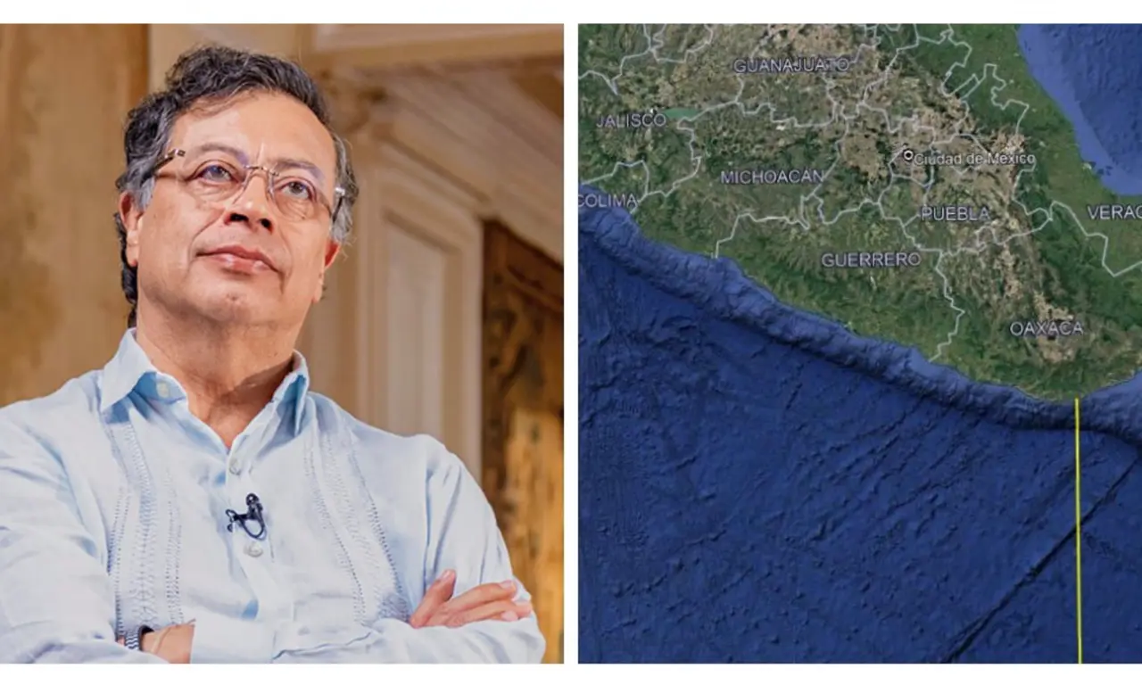  Gustavo Petro denuncia ataque de EE.UU. a narcolanchas cerca de Oaxaca 