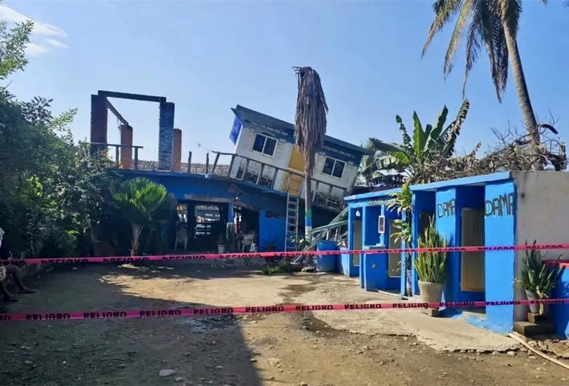 Do&ntilde;a Goya lo perdi&oacute; todo: sismo destruye su restaurante en Barra Vieja, Acapulco