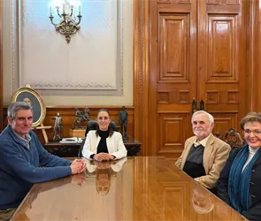 Sheinbaum se re&uacute;ne con intelectuales para fortalecer di&aacute;logo en nueva etapa gubernamental