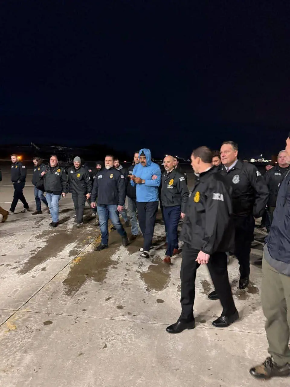 Así fue la llegada de Maduro a MDC Cortesía