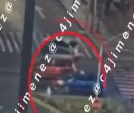 As&iacute; fue el impactante momento en que embistieron a Roberto antes de ser arrastrado 2 kil&oacute;metros por Iztapalapa 