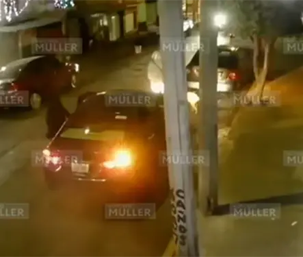 As&iacute; lleg&oacute; Gaby a su casa tras embestir y arrastrar a Roberto Hern&aacute;ndez en Iztapalapa