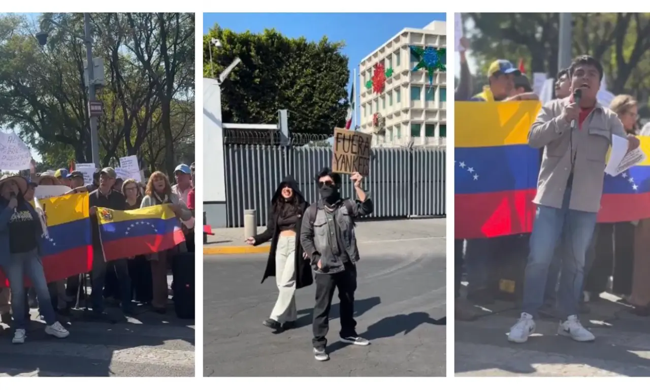  Detención de Maduro confronta a mexicanos y venezolanos en CDMX
 
