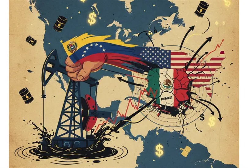 Del petr&oacute;leo a los mercados: c&oacute;mo el choque EU-Venezuela alcanza a M&eacute;xico