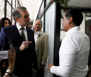 "Patra&ntilde;a, mentiroso": Diputado encara a Lorenzo C&oacute;rdova en visita a la C&aacute;mara