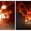 Impactantes im&aacute;genes: explota presunta toma clandestina de combustible en Villagr&aacute;n, Guanajuato