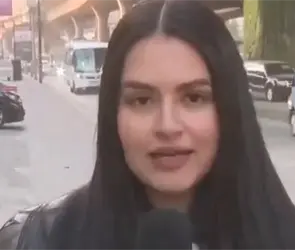 Reportera de TV Azteca capta en vivo intento de extorsi&oacute;n de polic&iacute;a en Naucalpan: "No corra"