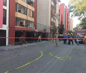 Explosi&oacute;n en Paseos de Taxque&ntilde;a: video revela c&oacute;mo qued&oacute; el interior del edificio
