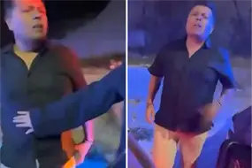 "Te la voy a cobrar": morenista explota al ser detenido en alcohol&iacute;metro en Pachuca