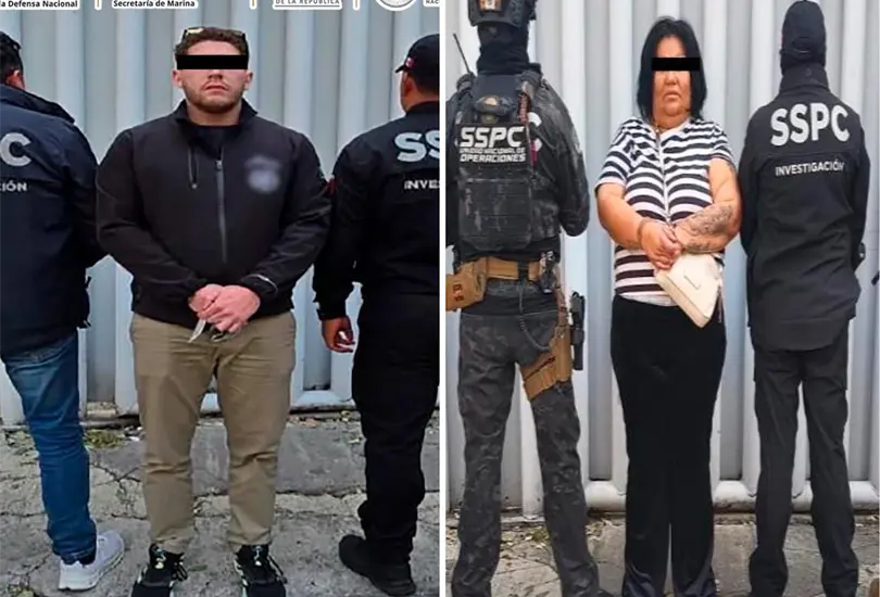 Los integrantes del Tren de Aragua que fueron detenidos en CDMX.