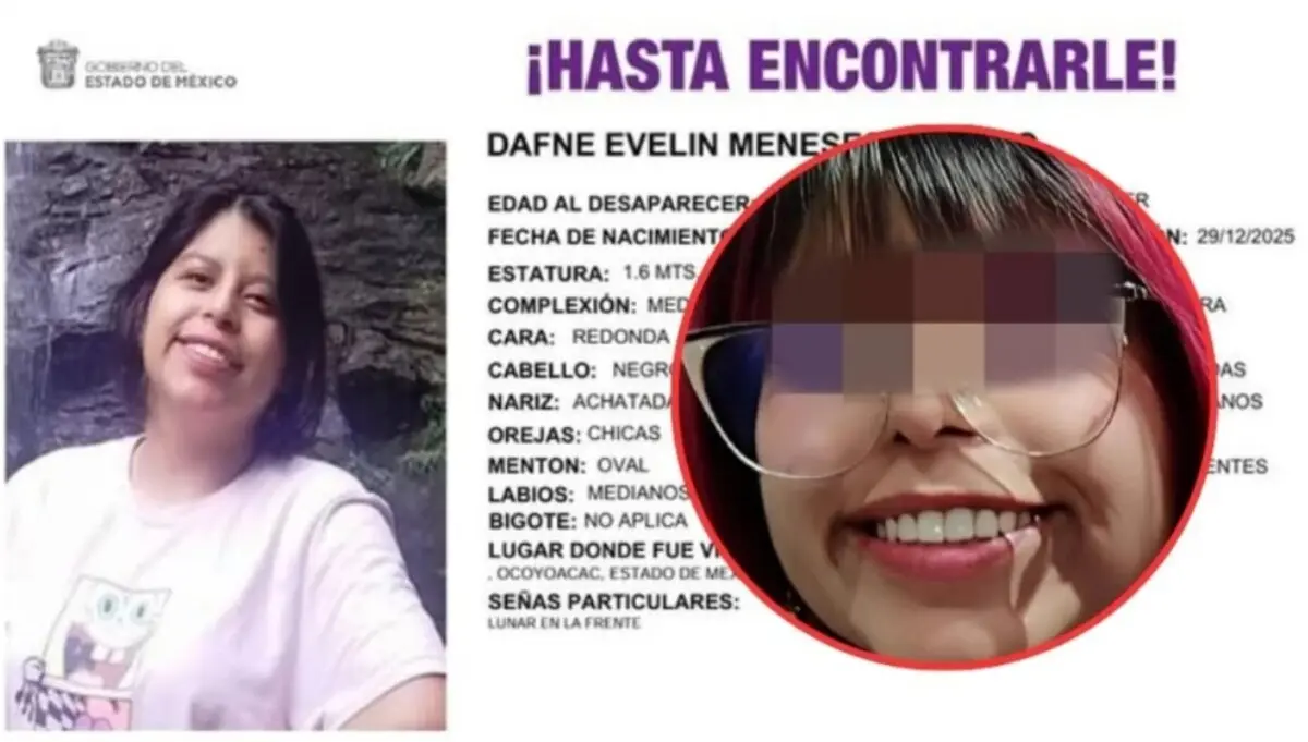  Dafne Evelin fue vista por última vez el 29 de diciembre, cuando acudió a La Marquesa con su expareja. 