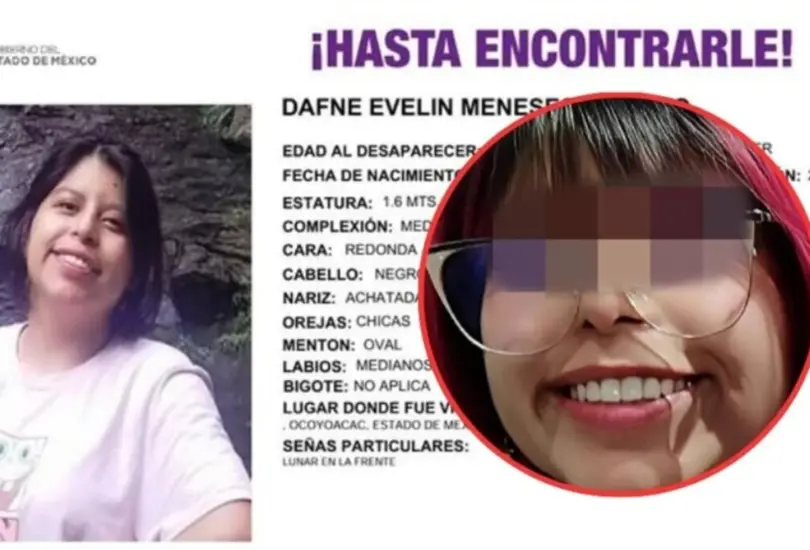Dafne Evelin fue vista por &uacute;ltima vez el 29 de diciembre, cuando acudi&oacute; a La Marquesa con su expareja.