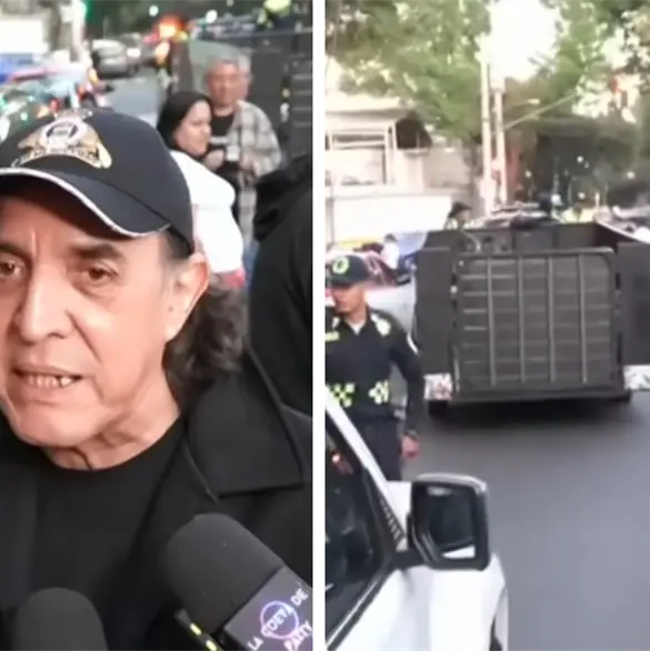 Luis Felipe Tovar enfrenta a policías de tránsito que intentaron llevarse su auto Luis Felipe Tovar enfrenta a policías de tránsito que intentaron llevarse su auto