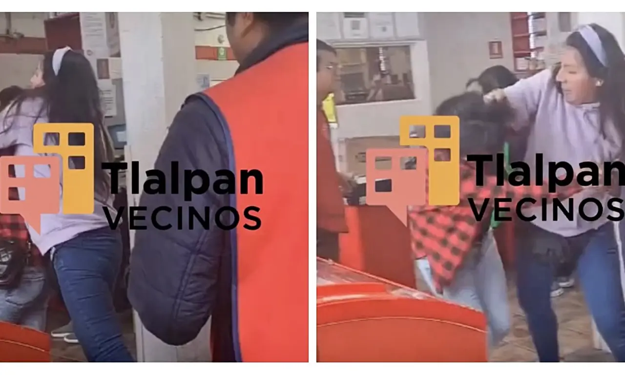  Empleada de tienda 3B golpea a fardera y pelea con testigos por grabarla | VIDEO 
