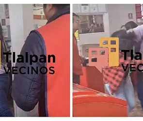 Empleada de tienda 3B golpea a fardera y pelea con testigos por grabarla | VIDEO