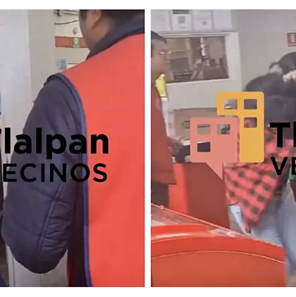 Empleada de tienda 3B golpea a fardera y pelea con testigos por grabarla | VIDEO