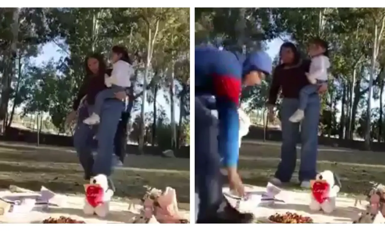  Asalto a plena luz del día en Los Fuertes queda grabado por familia | VIDEO 