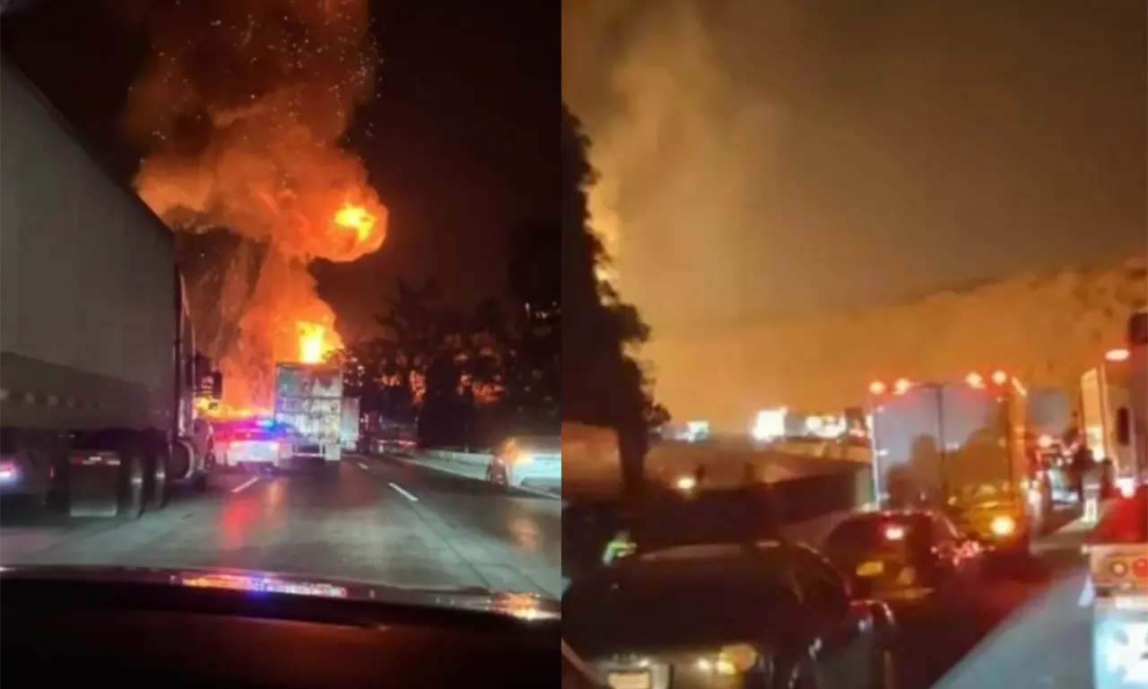  La explosión ocurrió en el kilómetro 80, entre Tepeji del Río y Jilotepec. 