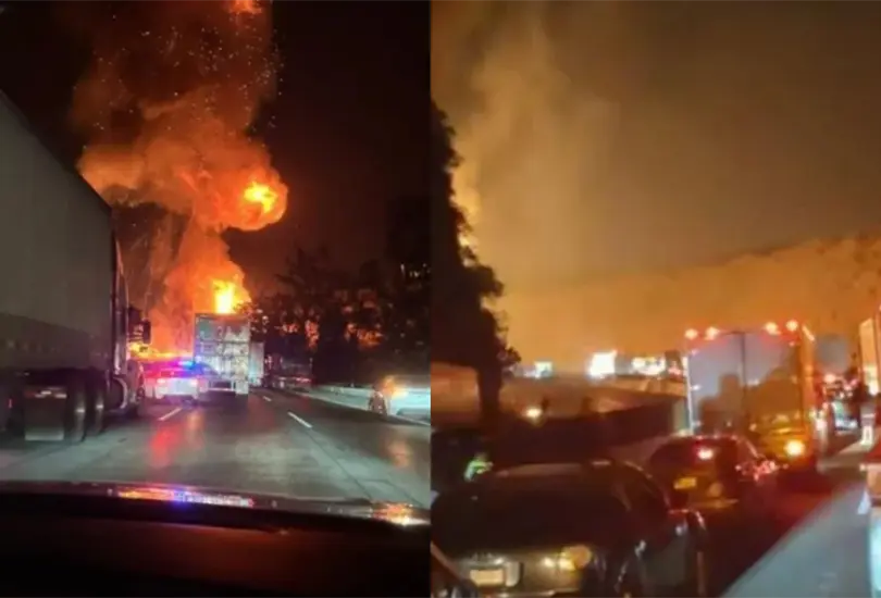 La explosi&oacute;n ocurri&oacute; en el kil&oacute;metro 80, entre Tepeji del R&iacute;o y Jilotepec.