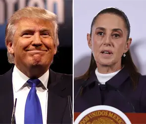 Tras dichos de Trump, Sheinbaum defiende el T-MEC y la relaci&oacute;n comercial con EE.UU.