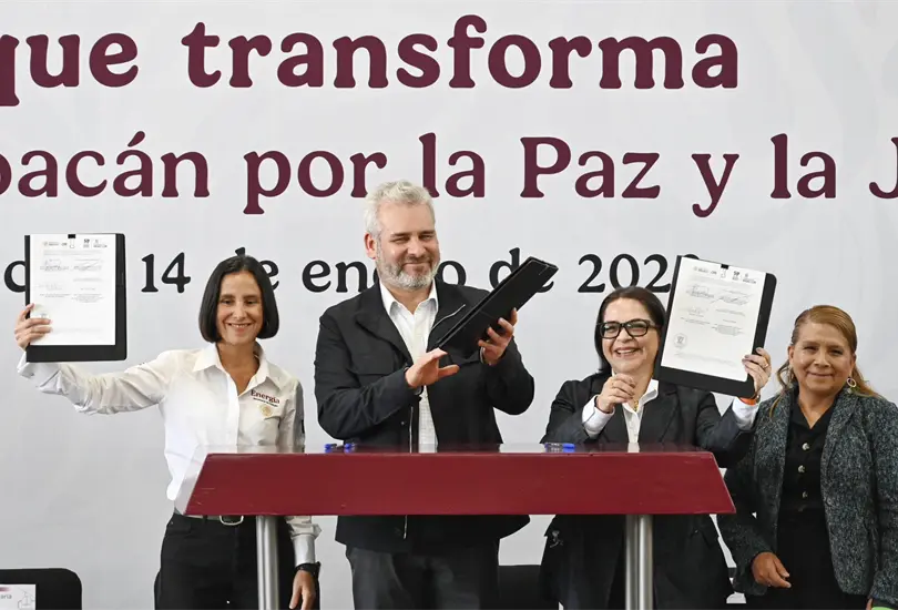 Michoac&aacute;n alcanzar&aacute; cobertura el&eacute;ctrica total en julio de 2026 con apoyo de CFE y Gobierno federal