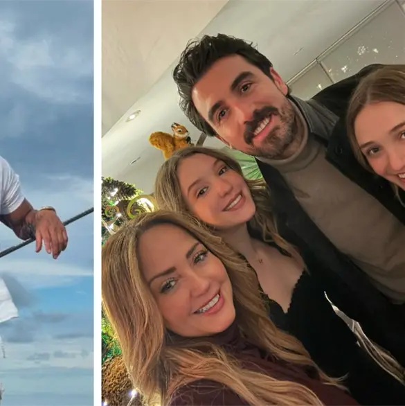 As&iacute; reaccion&oacute; Erik Rub&iacute;n al romance de Andrea Legarreta con Luis Carlos Origel