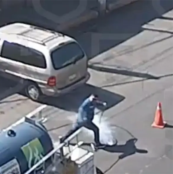 H&eacute;roe sin capa: Operador reacciona de inmediato y controla fuga de gas antes de que explote pipa en Tultitl&aacute;n