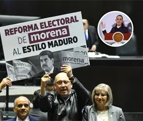 &iquest;Qu&eacute; es la "Ley Maduro" y por qu&eacute; la reforma electoral enfrenta a Morena y la oposici&oacute;n?