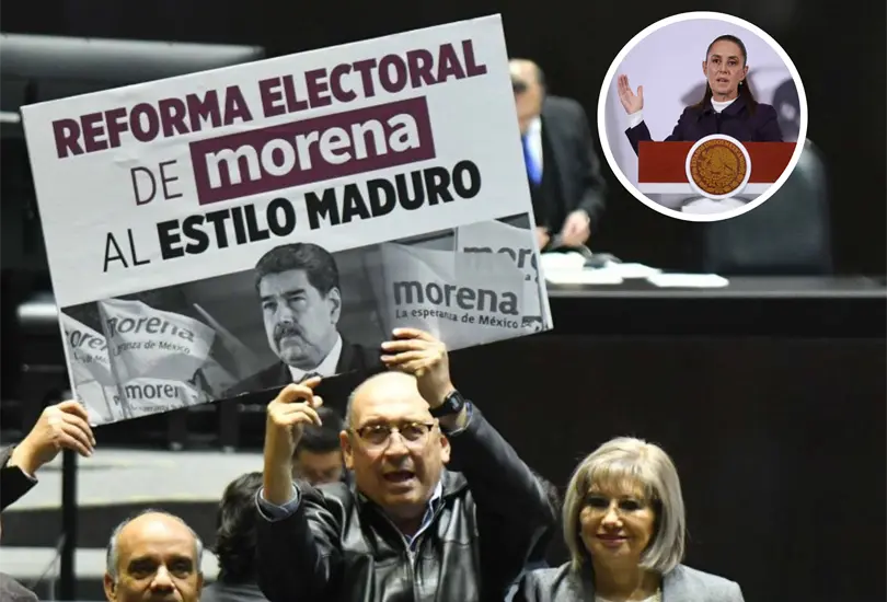 La oposición bautizó a la reforma electoral como la Ley maduro.