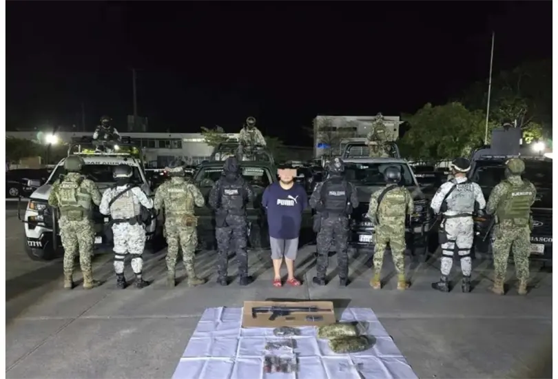 Capturan a "El Bal&uacute;", jefe de plaza de La Barredora en Tabasco