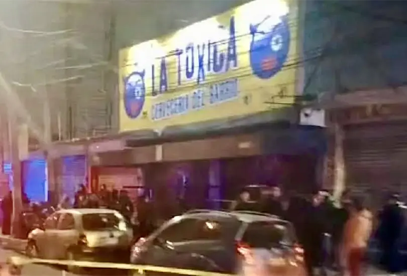 Balacera en bar "La T&oacute;xica" de Tultitl&aacute;n deja un muerto y un herido