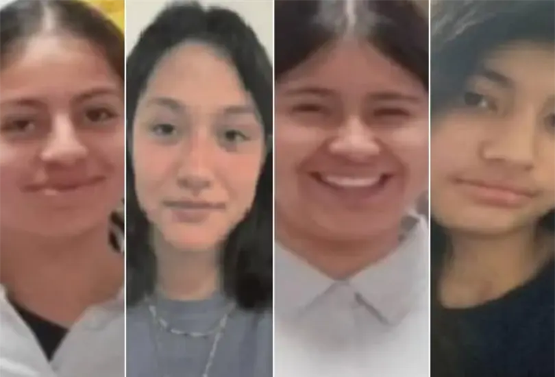 Las adolescentes se separaron del acompa&ntilde;amiento y corrieron entre los pasillos del centro comercial Paseo Quer&eacute;taro, perdi&eacute;ndose de vista.