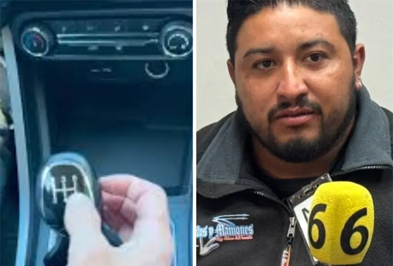 En una banca, observ&oacute; a una adolescente con uniforme de secundaria con lesiones en el cuello.