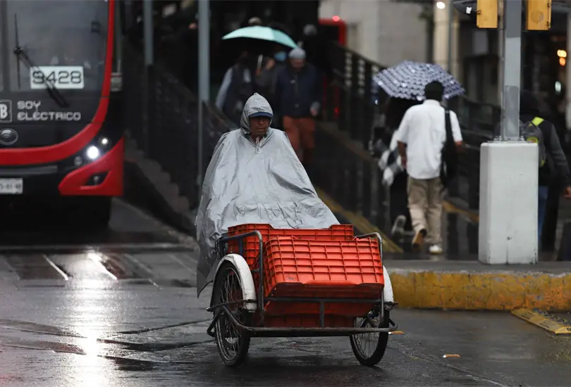 Estados donde lloverá muy fuerte hoy 20 de enero.