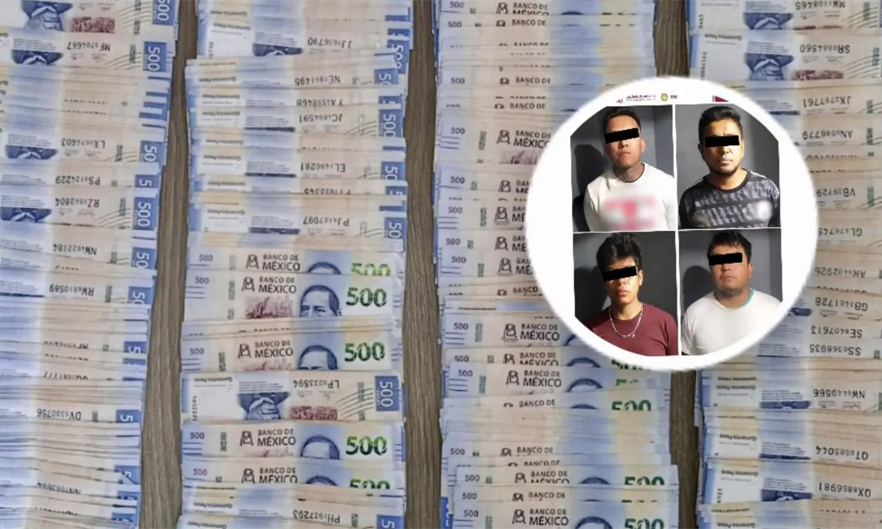  Asalto, choque y detención: caen cuatro tras robar 200 mil pesos en Iztacalco 