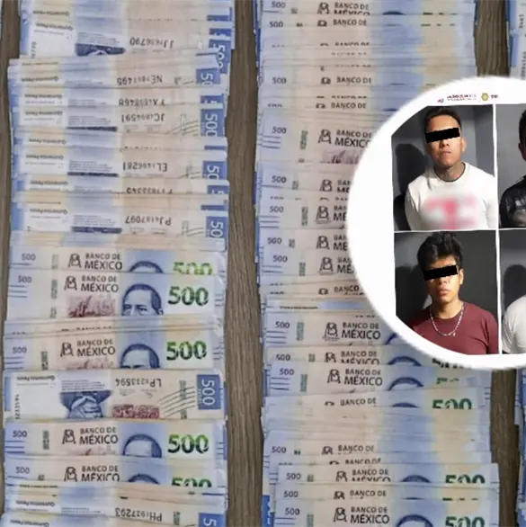 Asalto, choque y detenci&oacute;n: caen cuatro tras robar 200 mil pesos en Iztacalco
