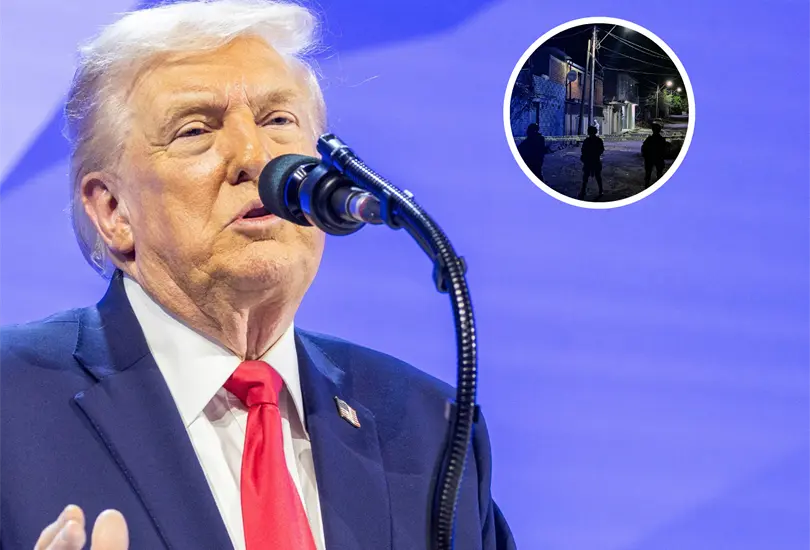 Trump no se olvid&oacute; de M&eacute;xico en su discurso en Davos.